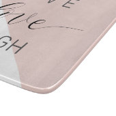 Planche À Découper Modern Love Laugh Motivation positive (Coin)