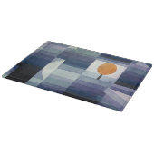 Planche À Découper Moderne Abstrait Géométrique Bleu Orange Klee (Coin)