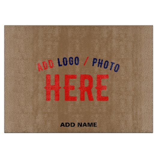 PLANCHE À DÉCOUPER MODERNE ET MODERNE PERSONNALISABLE BROWN VÉRIFIÉ (Devant)