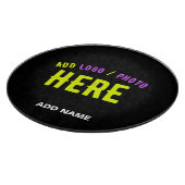 PLANCHE À DÉCOUPER MODERNE ET MODERNE PERSONNALISABLE NOIR VÉRIFIÉ (Coin)