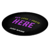 PLANCHE À DÉCOUPER MODERNE ET MODERNE PERSONNALISABLE NOIR VÉRIFIÉ (Coin)