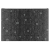 Planche À Découper Moderne, simple, ludique, amusant motif de cercles (Devant)