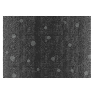 Planche À Découper Moderne, simple, ludique, amusant motif de cercles