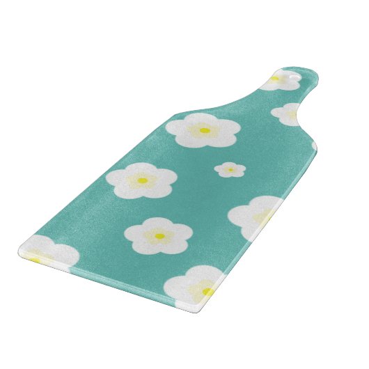 Planche À Découper Moderne Simple Spring Fleurs margueuses dégradé (Coin)