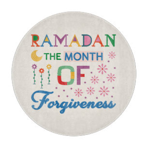 Planche À Découper Mois Du Ramadan Du Pardon