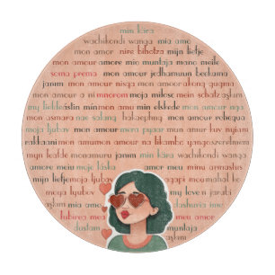 Planche À Découper Mon Amour