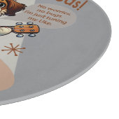 Planche À Découper Mon Chien A Fleas Ukulele Tuning Chanson (Coin)