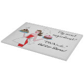 Planche À Découper "Mon ingrédient secret est DIVAtude !" (Coin)