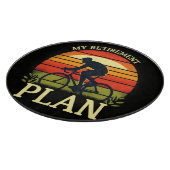 Planche À Découper Mon Plan De Retraite Passionné De Cyclisme (Coin)