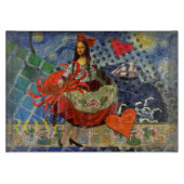 Planche À Découper Mona Lisa Fun Zodiac Whimsical (Devant)