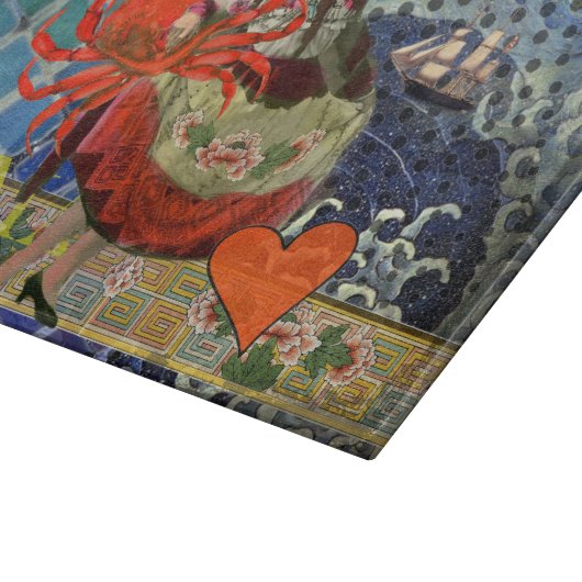 Planche À Découper Mona Lisa Fun Zodiac Whimsical (Coin)