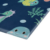 Planche À Découper Monde marin (Coin)