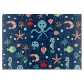 Planche À Découper Monde marin (Devant)