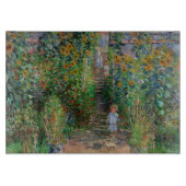 Planche À Découper Monet Garden Vetheuil Impressionim Peinture (Devant)