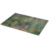 Planche À Découper Monet Garden Vetheuil Impressionim Peinture (Coin)