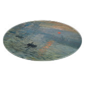 Planche À Découper Monet Impression Sunrise Soleil Levant Peinture Le (Coin)