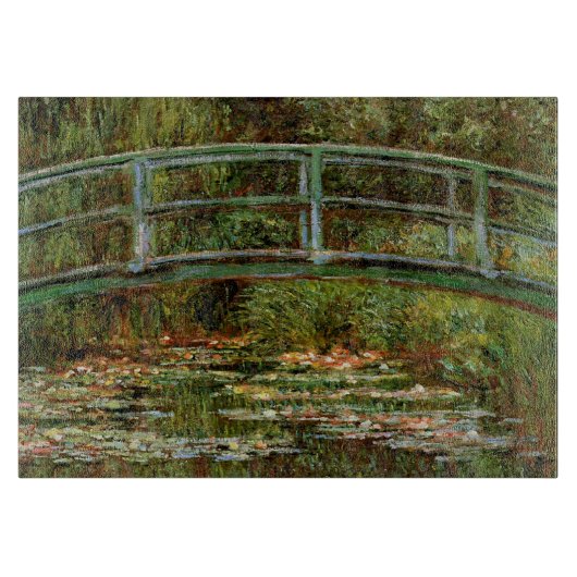Planche À Découper Monet Pont Japonais de Giverny (Devant)