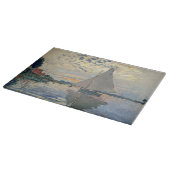 Planche À Découper Monet Sailboat Français Impressionnisme Art classi (Coin)