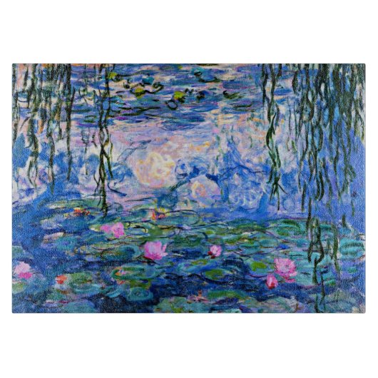 Planche À Découper Monet - Water Lilies, 1919, rose, (Devant)