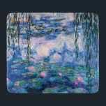 Planche À Découper Monet's Water Lys Cutting Board<br><div class="desc">S'il vous plaît visitez mon magasin pour un design plus intéressant et plus de choix de couleurs. => zazzle.com/iwheels*</div>