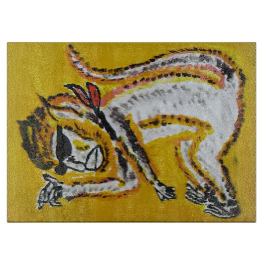 Planche À Découper Monkey Circus Art (Devant)