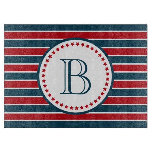 Planche À Découper Monogram design (Devant)