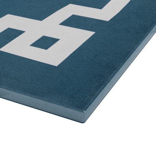 Planche À Découper Monogram design (Coin)