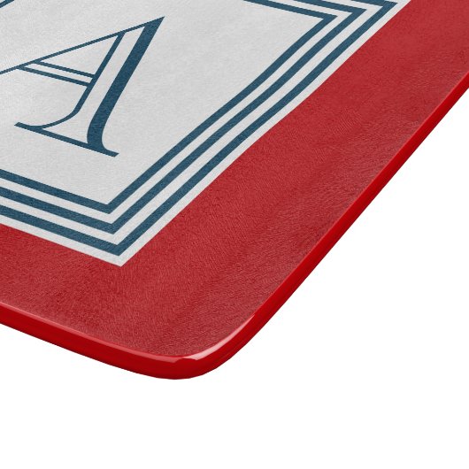 Planche À Découper Monogram design (Coin)