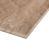 Planche À Découper Monogramme de cerf désorganisé papier Brown rustiq (Coin)