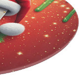 Planche À Découper Monogramme de Noël A pour les cadeaux d'hiver (Coin)