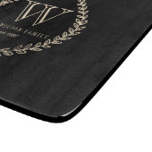 Planche À Découper Monogramme de tableau (Coin)