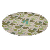 Planche À Découper Monogramme d'enseignement moderne du milieu du siè (Coin)