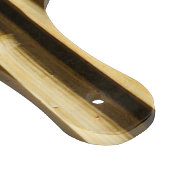 Planche À Découper Monogramme en bambou rustique Lignes verticales Mo (Coin)