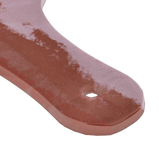 Planche À Découper Monogramme en terre cuite moderne (Coin)