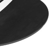 Planche À Découper Monogramme et nom personnalisés modernes (Coin)