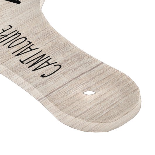 Planche À Découper Monogramme personnalisé Bois Imprimer charcuterie  (Coin)