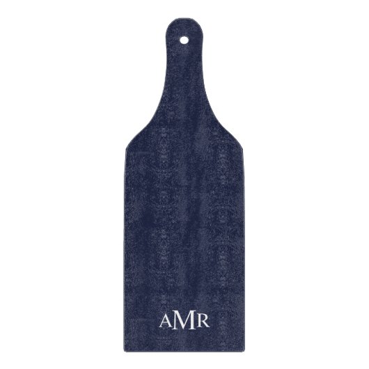 Planche À Découper Monogramme Personnalisé Classique (Devant)