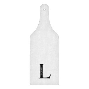 Planche À Découper Monogramme personnalisé et tableau de découpe de n