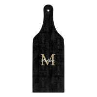 Monogramme Sable noir moderne