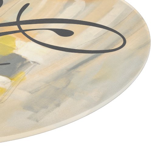 Planche À Découper Monogramme | Sacré II (Coin)