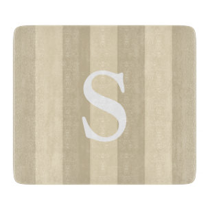 Planche À Découper Monogramme trié de type contemporain