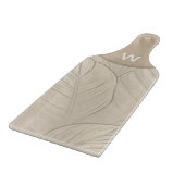 Planche À Découper Monogramme Tropical Glass Cutboard Paddle (Coin)