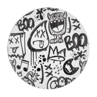 Planche À Découper Monster Boys : Motif à main