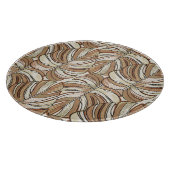 Planche À Découper Monstère graphique Feuilles Conception tropicale (Coin)