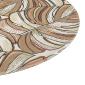 Planche À Découper Monstère graphique Feuilles Conception tropicale (Coin)