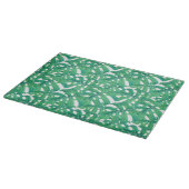 Planche À Découper Monstère verte tropicale feuille motif (Coin)