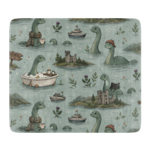 Planche À Découper Monstre du Loch Ness 