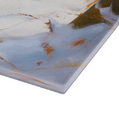 Planche À Découper Montagne Bernaise Laisser neiger Noël (Coin)