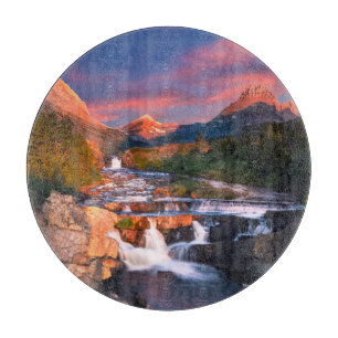 Planche À Découper Montagnes   Parc national des Glaciers, Montana