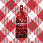 Planche À Découper Monter en levant d'autres Verres Coupe-Board Rouge